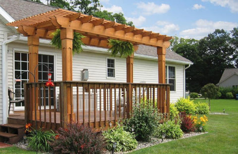 Image of Berlin Gardens Outback Cedar Pergola