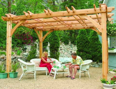 Image of Outdoor Living Today Breeze Pergola Kit 10' x 12'