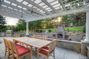 Custom Freestanding Fiberglass Pergola